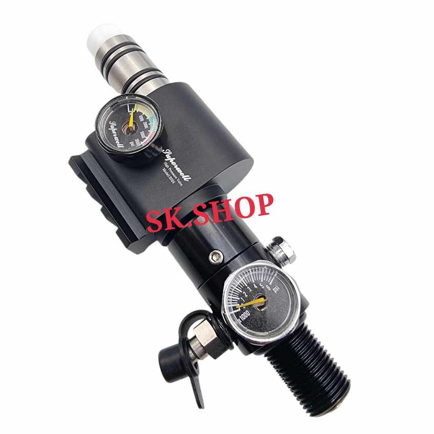 Superwell mini รุ่นยาว40mm ชุดปรับแรงดันดำน้ำ ปรับแรงดันหายใจใต้น้ำ CO2 ...