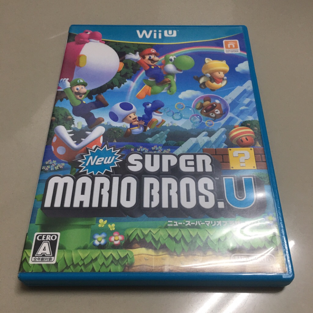 New Super Mario Bros U and New Super Luigi U Nintendo Wii U Good Disc Game Plus 45496903749