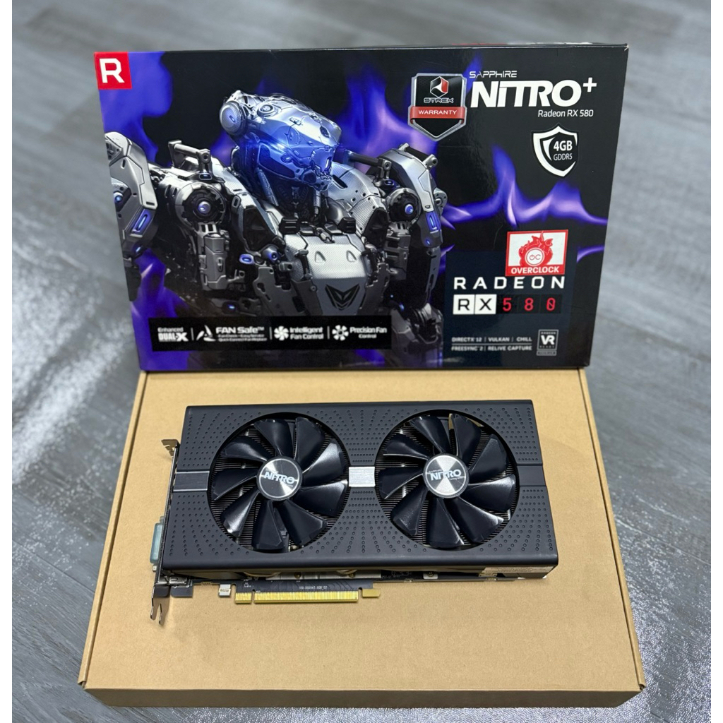 🔥 SAPPHIRE RX580 4GB NITRO+ 🔥 | Shopee Thailand