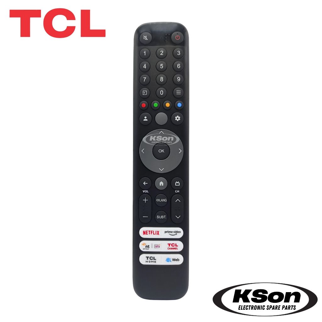 รีโมททีวี สมาร์ททีวี ทีซีแอล ไม่มีระบบสั่งการด้วยเสียง TCL Smart TV ...
