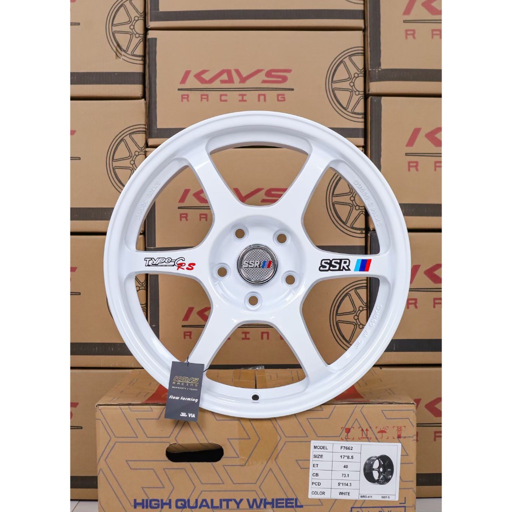 ล้อแม็กซ์ KAYS F7662 8.5*17นิ้ว 5รู 114.3 | Shopee Thailand