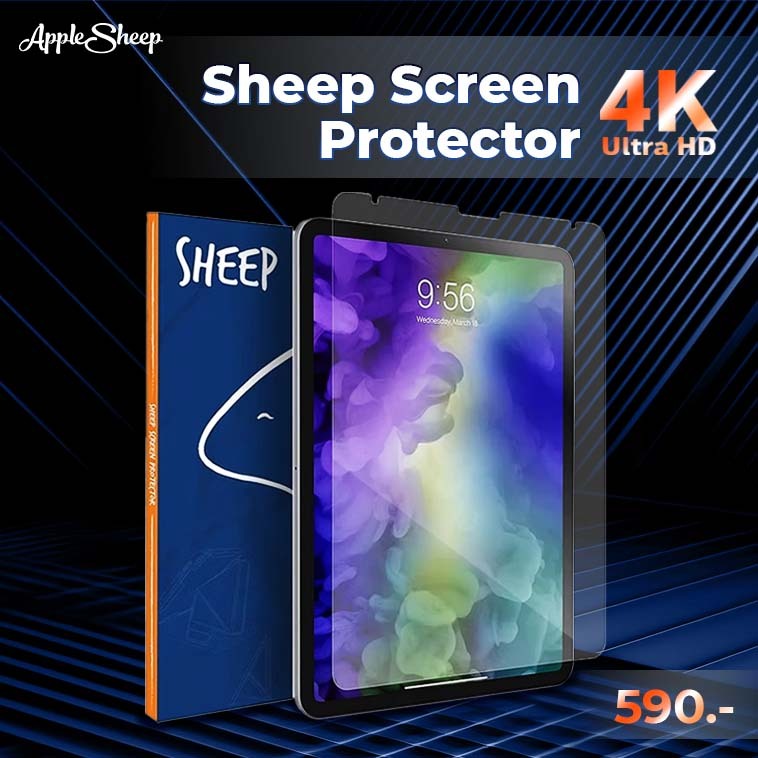 [Sheep Clear Glass Screen Protector for iPad] ฟิล์มกระจกใสสำหรับไอแพด ...