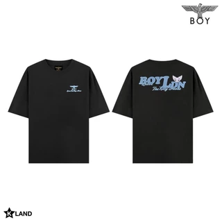 [ได้รับใน 4 ชม.] Boy London T-Shirt เสื้อยืดบอยลอนดอน สีดำ แขนสั้น โอเวอร์ไซส์ ของแท้ พร้อมส่ง (BOY53TS1289UBK)