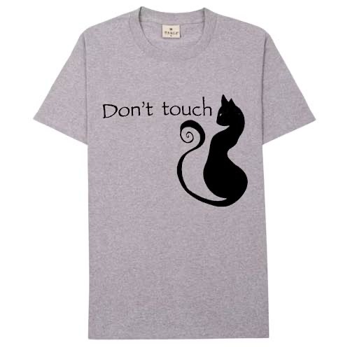 VGH DON'T TOUCH TEE - grey