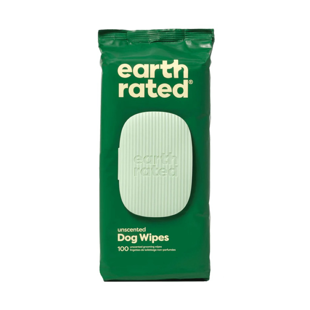 Earth Rated Pet Grooming Wipes Hypoallergenic