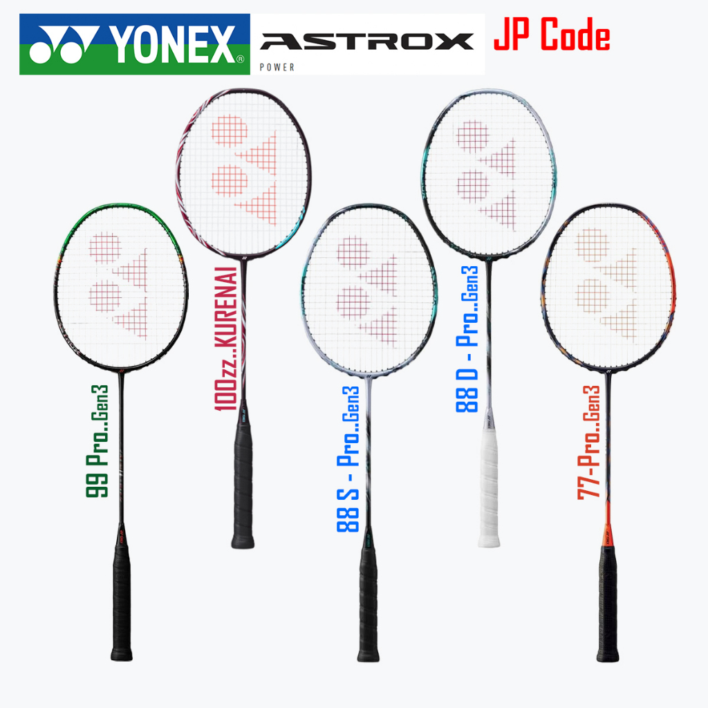 YONEX ASTROX 88D Pro 88S 99 Pro 77 Pro 100ZZ -ไม้แบดมินตันโยเน็กซ์