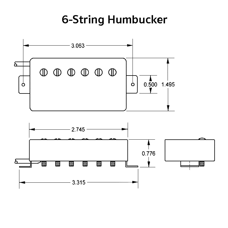 Seymour Duncan Green Magic Humbucker Set Nickel Cover ปิ๊กอัพกีต้าร์ ...
