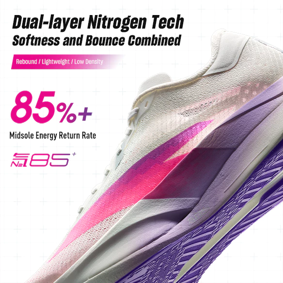 ANTA C202 7 Men มาราธอน Running Shoes CarbonFiber รองเท้าวิ่งมาราธอนผู้ชาย 1125D5575 Official Store thumbnail 6
