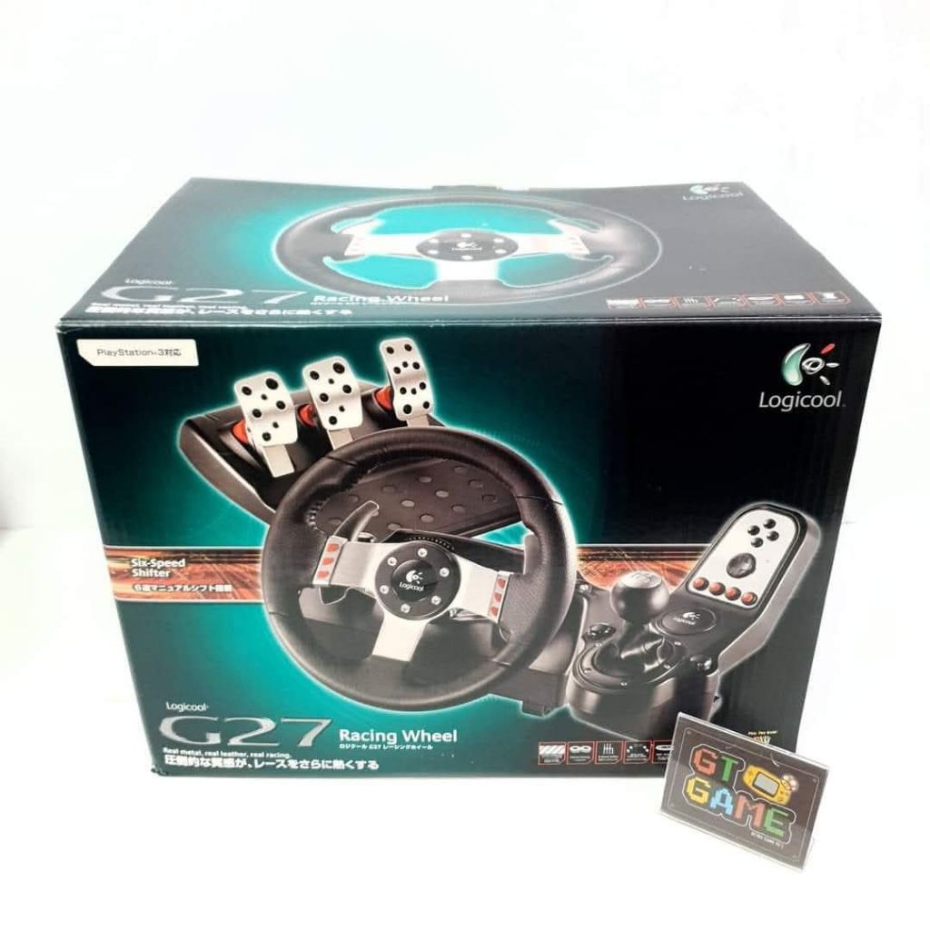 Logitech G27 Racing Wheel Boxed 90%🕹 Ps3,Pc 🏁 Original Japan 🇯🇵 ...