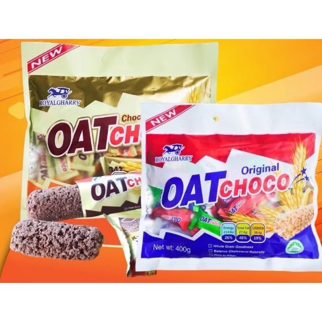 🔥พร้อมส่ง🔥OAT CHOCO ข้าวโอ้ดอัดแท่ง ห่อละ400g | Shopee Thailand