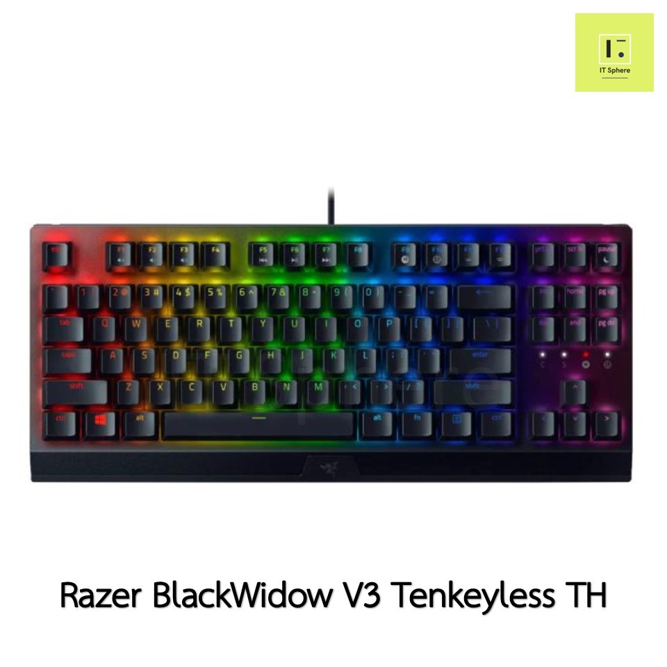[ของแท้ ศูนย์ไทย] Razer™ BlackWidow V3 Tenkeyless - Mechanical Gaming ...