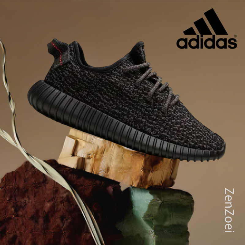 adidas gazelle silver green womens Yeezy 350 V2 Zebra (CP9654) – Prime main image 1