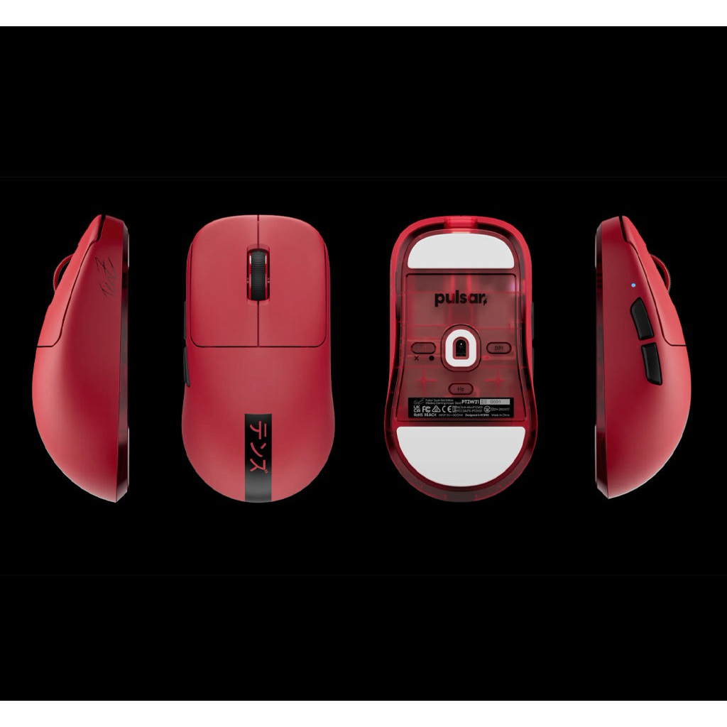 Pulsar TenZ Signature Edition Wireless Gaming Mouse - Red (Limited ...