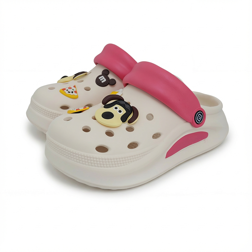 Girls’ sandalsรองเท้าแตะทนต่อการสึกหรอไม่สึกหรอลำลอง​NEWแบบสวมกันลื่น