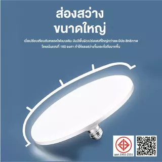 โปรโมชั่น Flash Sale : หลอดไฟ LED หลอดไฟจานบิน ไฟเพดาน ไฟ LED หลอดไฟอัจฉริยะ ใช้กับขั้ว E27 สว่าง ทนทาน ไฟแสงสีขาว หลอดไฟกลม โปรโมชั่น Flash Sale : หลอดไฟ LED หลอดไฟจานบิน ไฟเพดาน ไฟ LED หลอดไฟอัจฉริยะ ใช้กับขั้ว E27 สว่าง ทนทาน ไฟแสงสีขาว หลอดไฟกลม