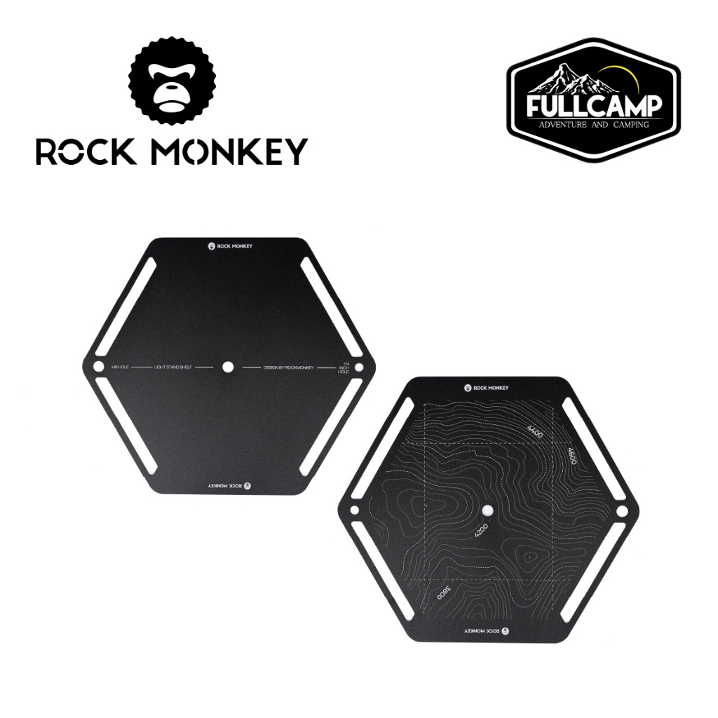 Rock Monkey Hexagonal Storage Board for Light Stand ชั้นวางของทรงหก ...