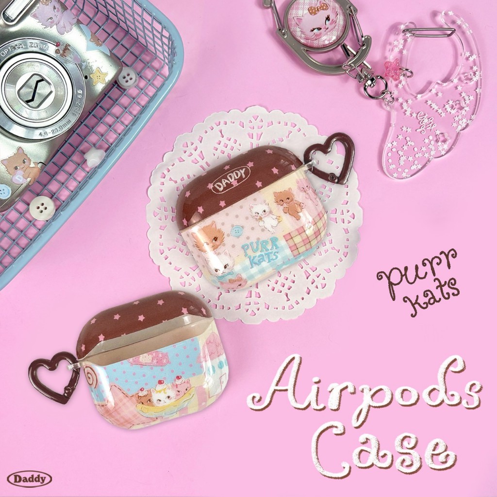 DADDY | Purrkat Stitches Air Pods Case Gen4 เคสแอร์พอตลาย Rosie Coco ...