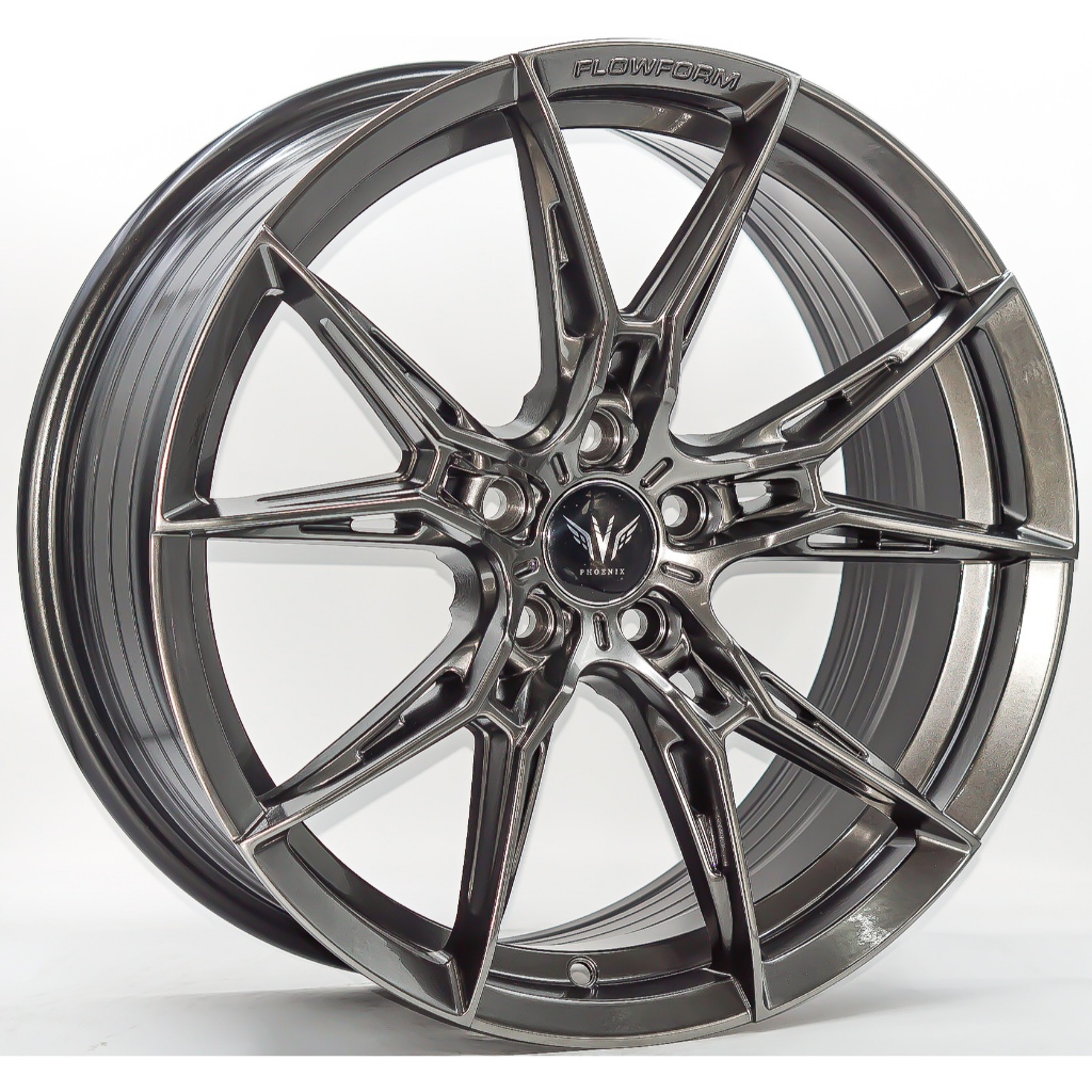 ล้อแม็ก #Wheelperformance #FF050 สีไฮเปอร์แบล็ค(HB) กว้าง 7.5-17นิ้ว 5 ...