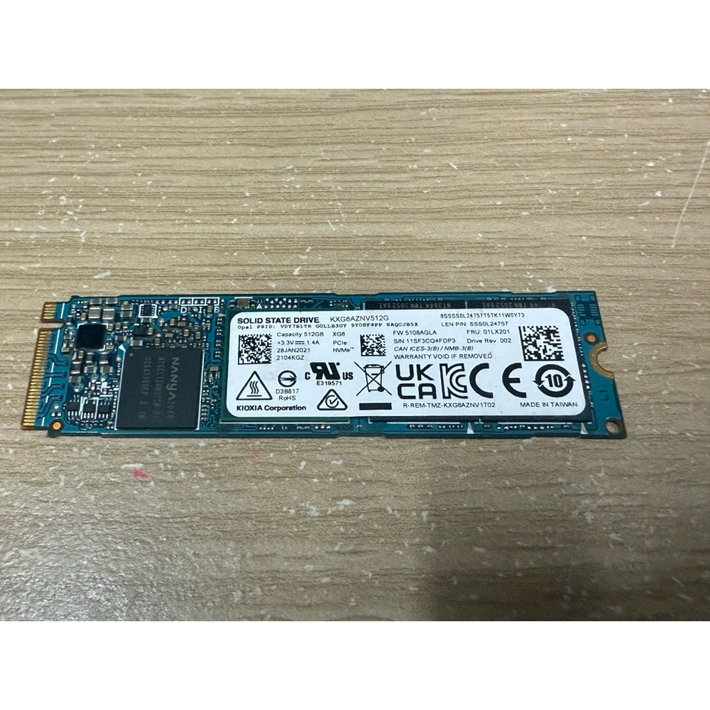 Kioxia 512GB SSD M.2 NVMe 2280 | Shopee Thailand
