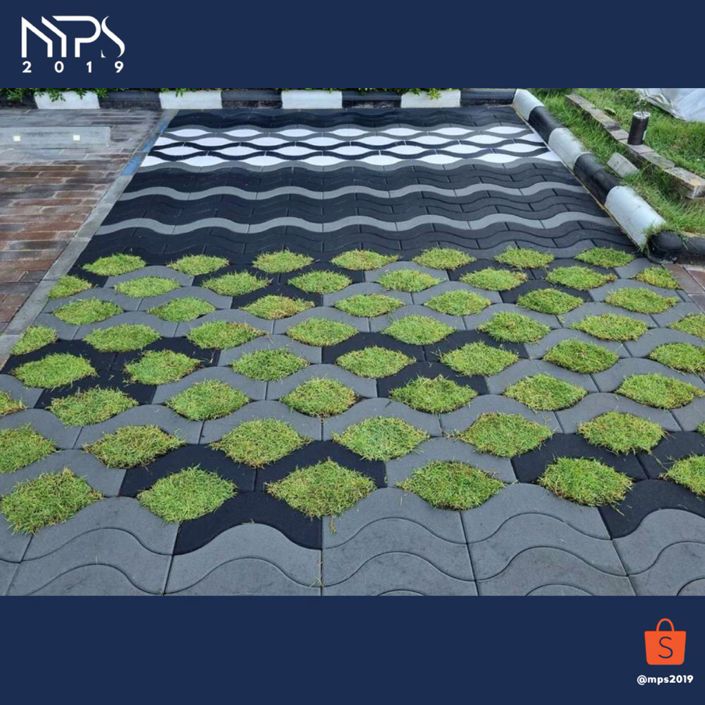 บล็อกพื้นSCG รุ่น CURVE BLOCK เคิร์ฟ สวนสวนอังกฤษจัดสวนอุปกรณ์จัดสวน ...