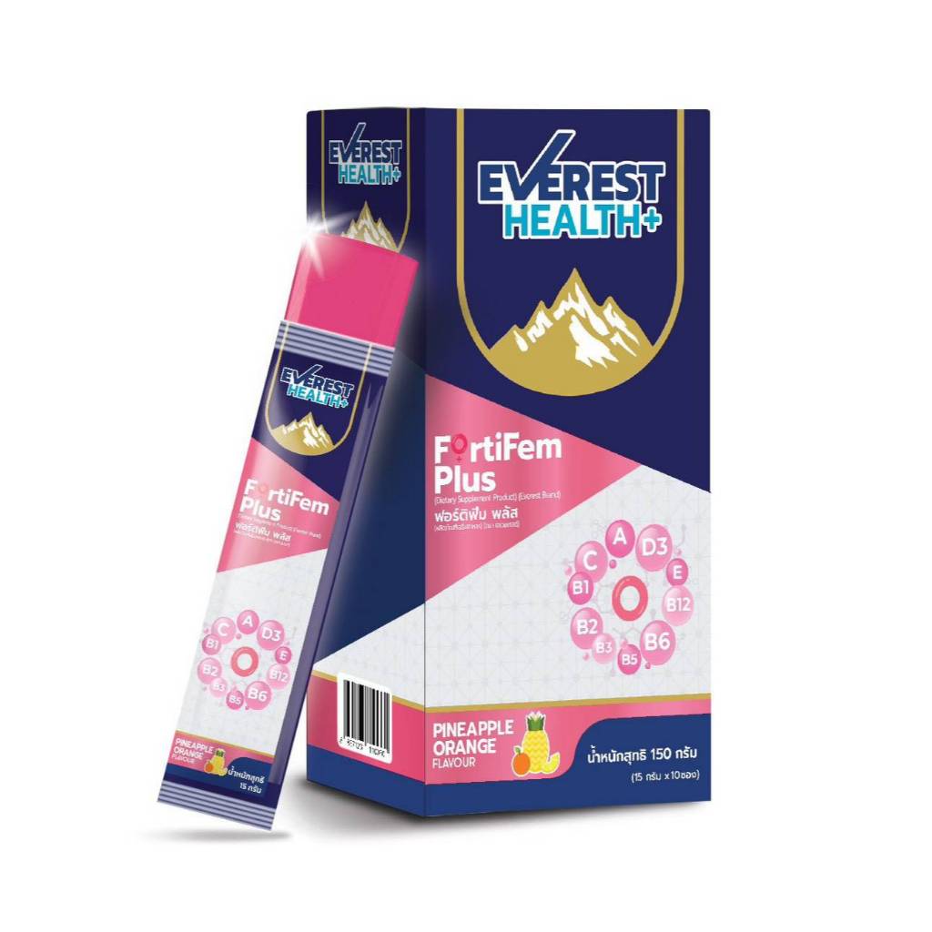 EVEREST HEALTH+ FortiMel Plus สำหรับผู้ชาย/ Fortifem Plus สำหรับผู้หญิง ...