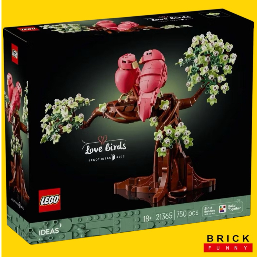 Lego Ideas 21365 Love Birds สินค้าพร้อมส่ง จัดส่งไว ของแท้ 100% ...