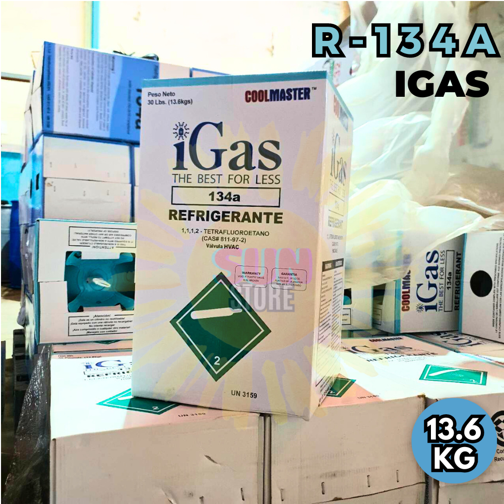 iGas R134A น้ำยาทำความเย็นสำหรับแอร์รถยนต์ R134a แบรนด์ iGas บรรจุใน ...