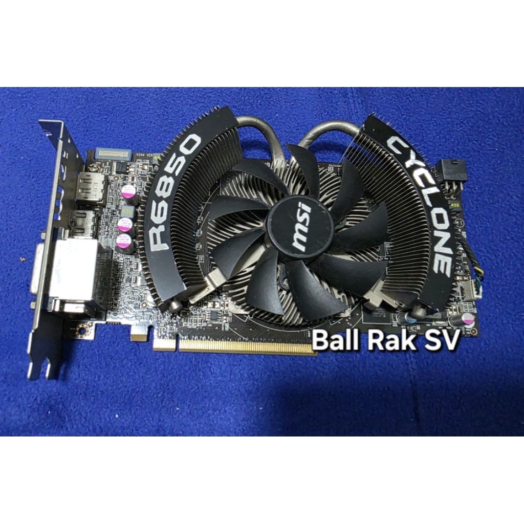 การ์ดจอ MSI CYCLONE R6850/1GB GDDR5 | Shopee Thailand
