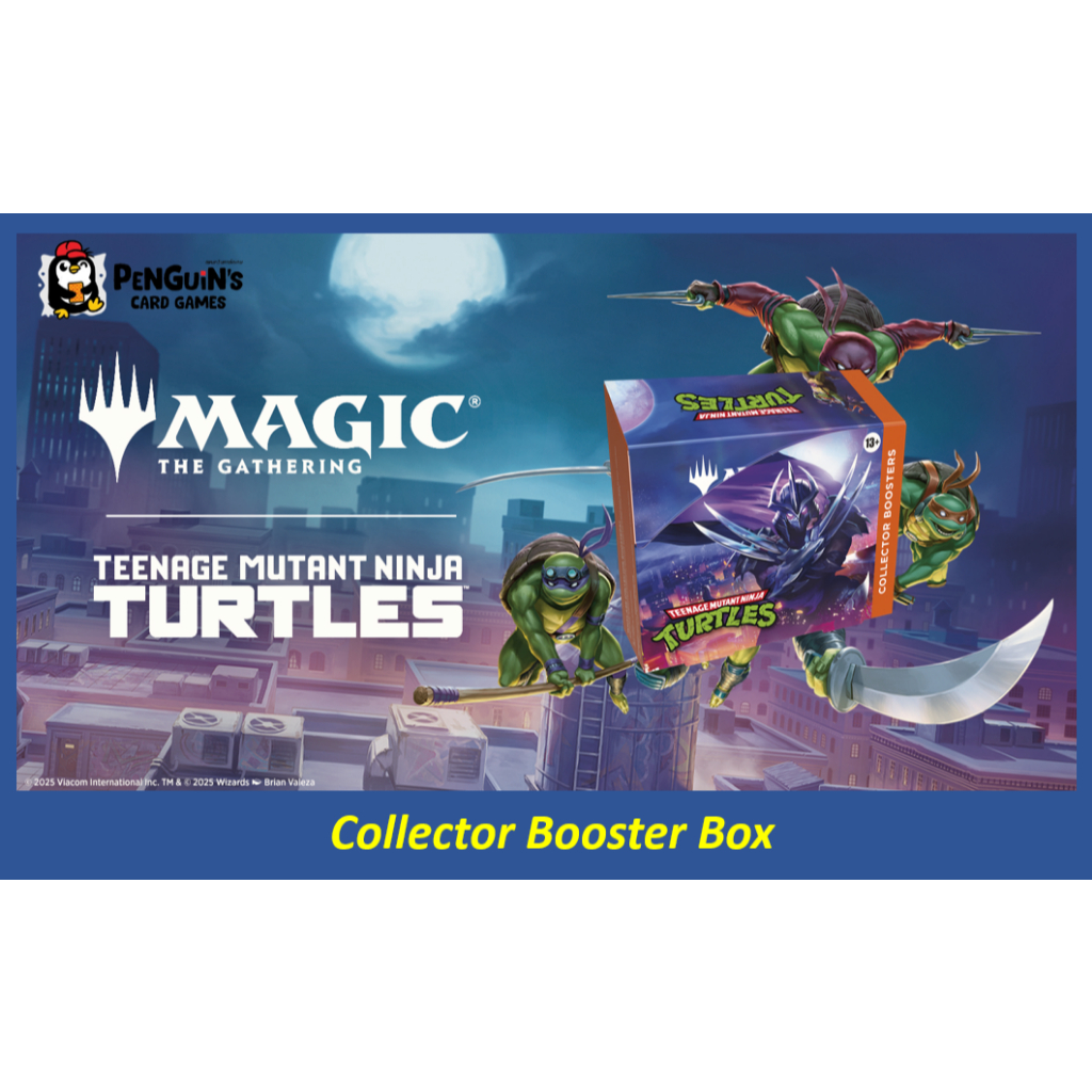 tmnt collector booster box mtg Magic the Gathering Teenage Mutant Ninja Turtles Collector Booster Box main image 0