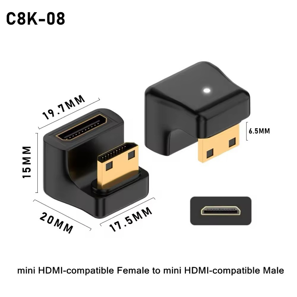 HDTV สายเคเบิลเชื่อมต่อHDTV Converter Mini HDM ตัวผู้ไปยัง MiNi HDMI ...