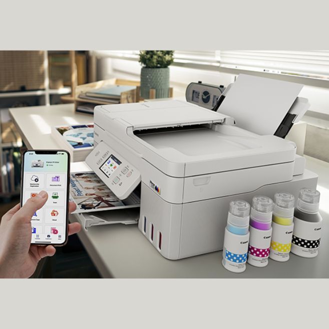 Canon PIXMA G4780 ปริ้นเตอร์ Ink Tank All-in-One Wi-Fi ADF พิมพ์ 2 หน้า ...