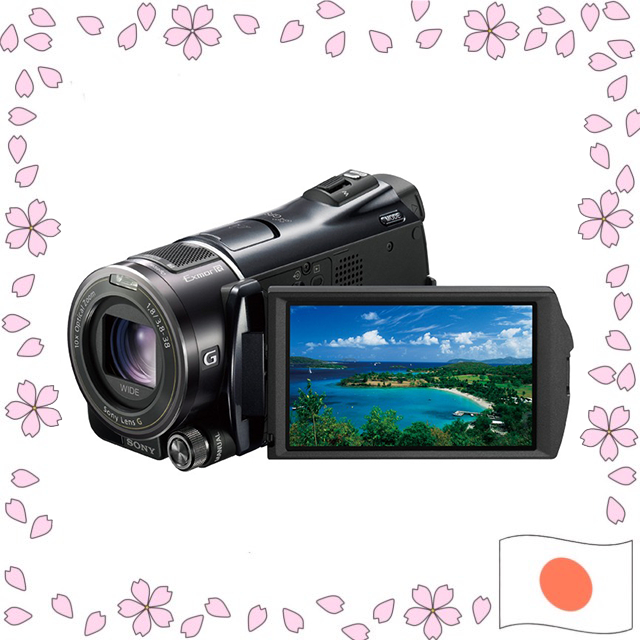 Sony HDR-CX550V กล้องวิดีโอ Digital HD สีดำ หน่วยความจำในตัว 64GB