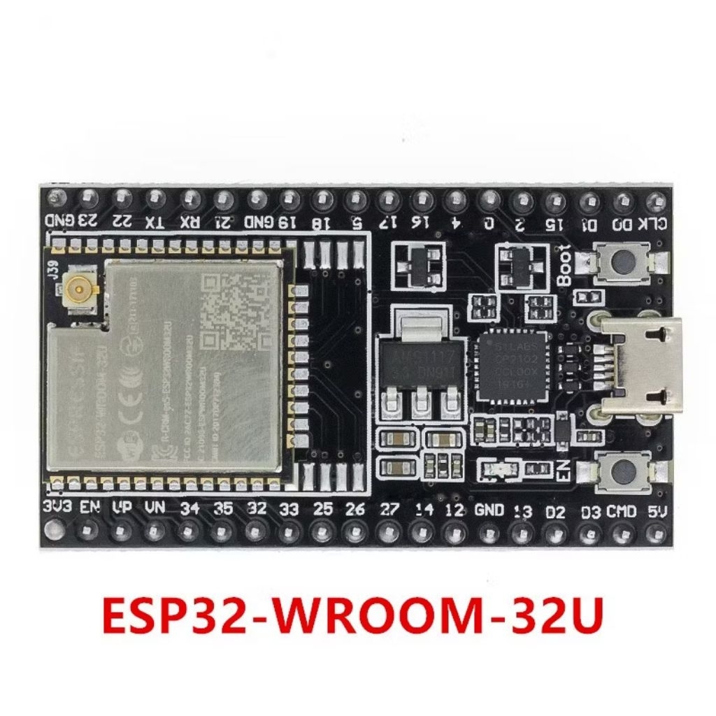 ESP32-WROOM-32U DevKit เสาอากาศภายนอก WiFi Bluetooth | ESP32 External ...