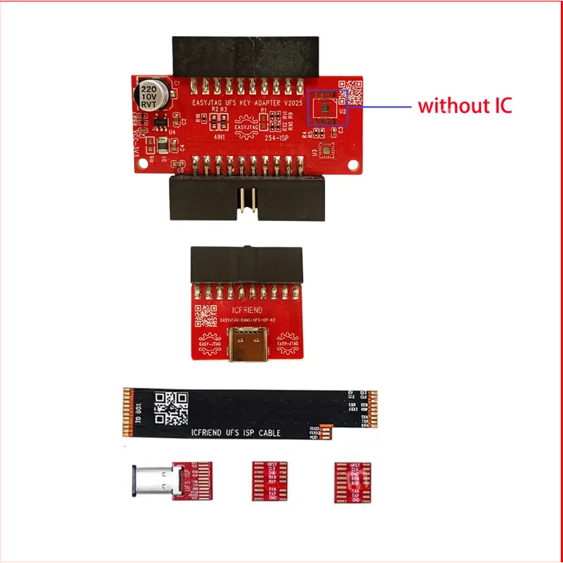 Support Easy UFS BGA 254 ISP Adapter K1 K2-UFS (ไม่มี IC) | Shopee Thailand