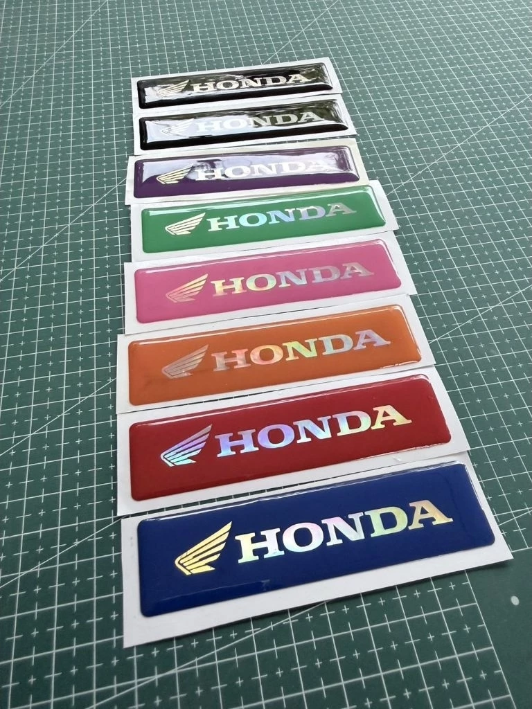 สติ๊กเกอร์ติดตะกร้าเวฟ Honda Wave