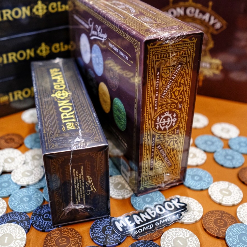 Iron Clays 100 / 200 เหรียญชิปสำหรับ Board Game | Shopee Thailand
