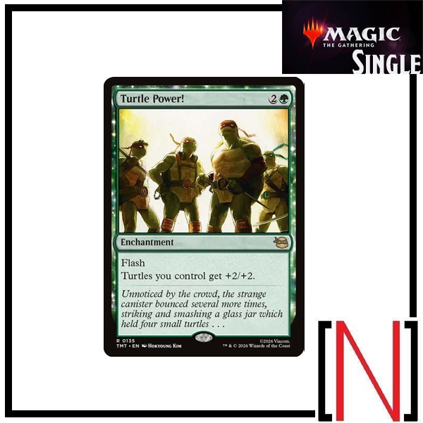 [MTG][Single][TMT] Turtle Power! ระดับ Rare [ภาษาอังกฤษ] | Shopee Thailand