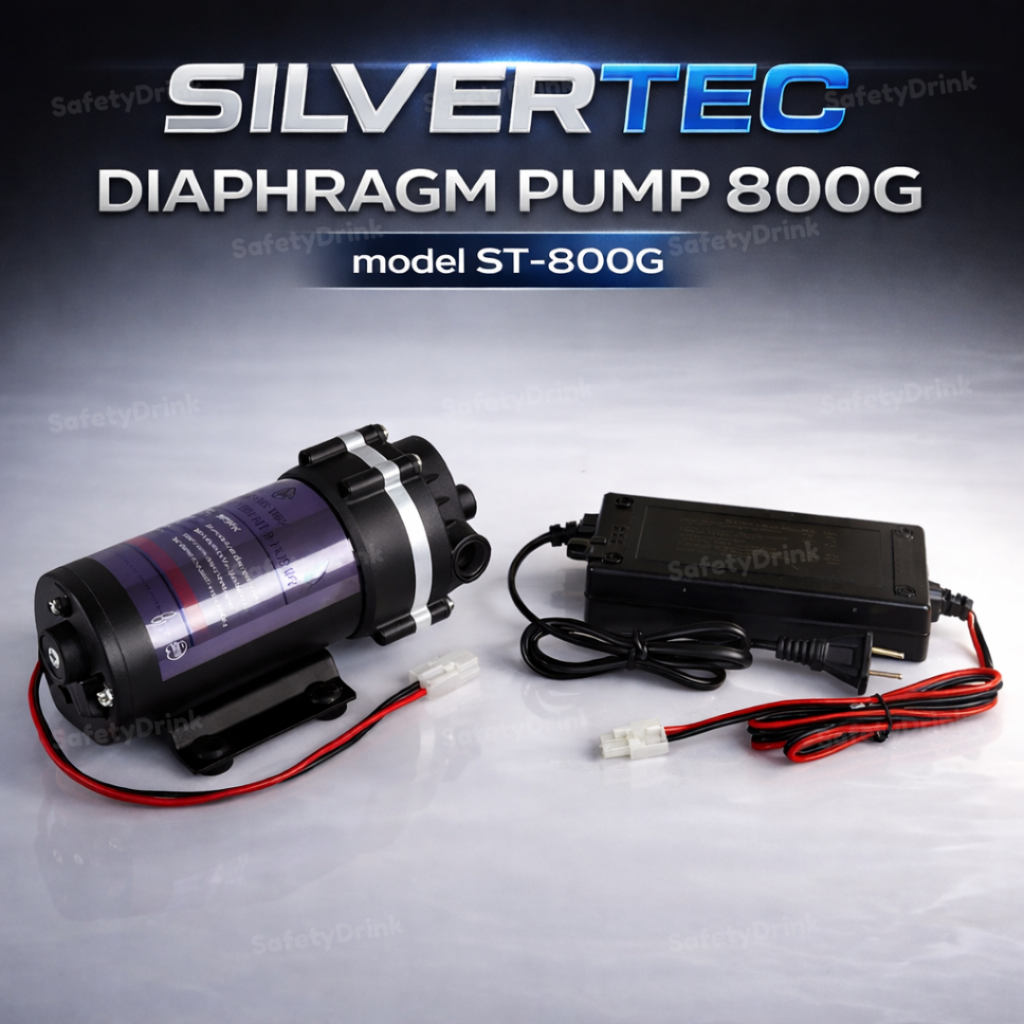 SILVERTEC ปั๊มไดอะแฟรม DIAPHRAGM PUMP 800G SET รุ่น ST-800G + Adapter ...