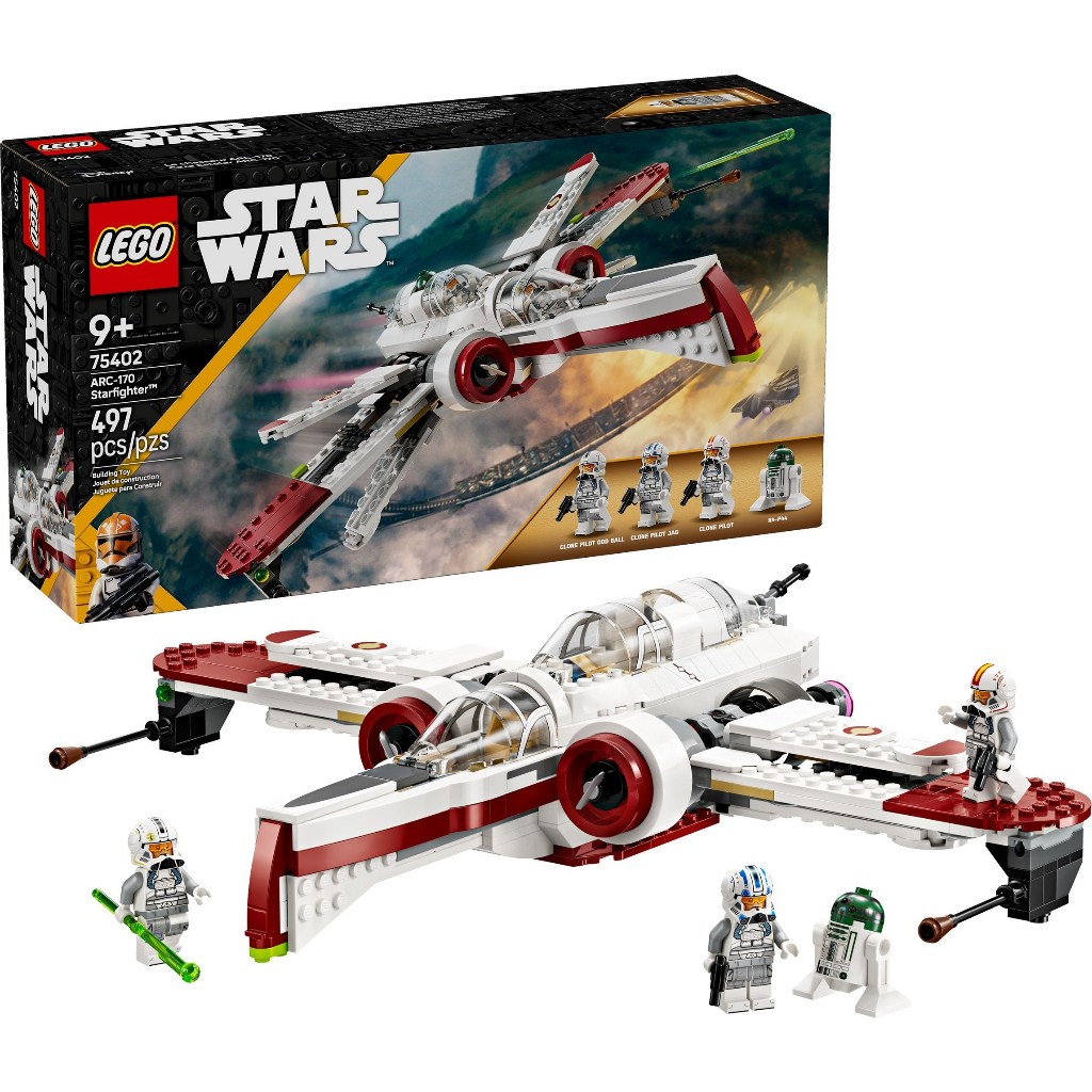 Lego Star Wars 75402 ARC-170 Starfighter (สินค้าใหม่พร้อมส่ง) | Shopee ...