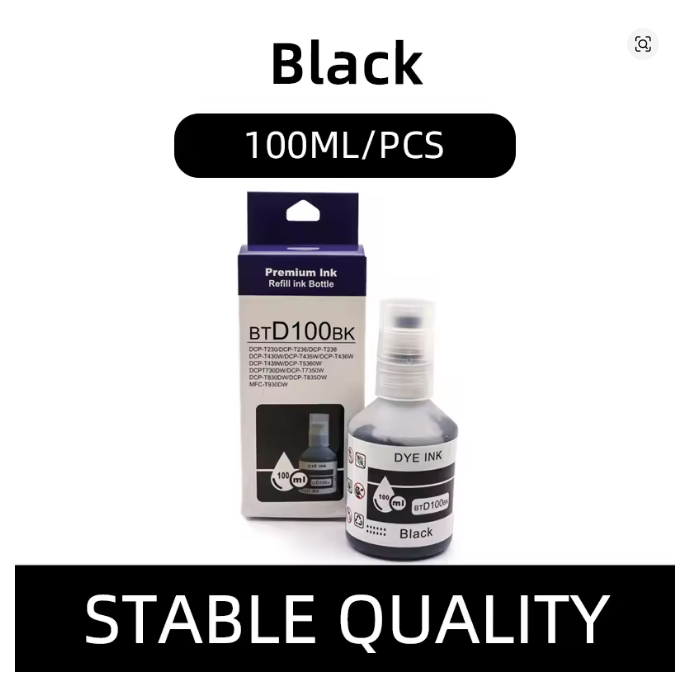 Brother หมึกเเท้ BT-D100 Refill Ink Original ใช้กับรุ่น DCP-T230 /T236 ...