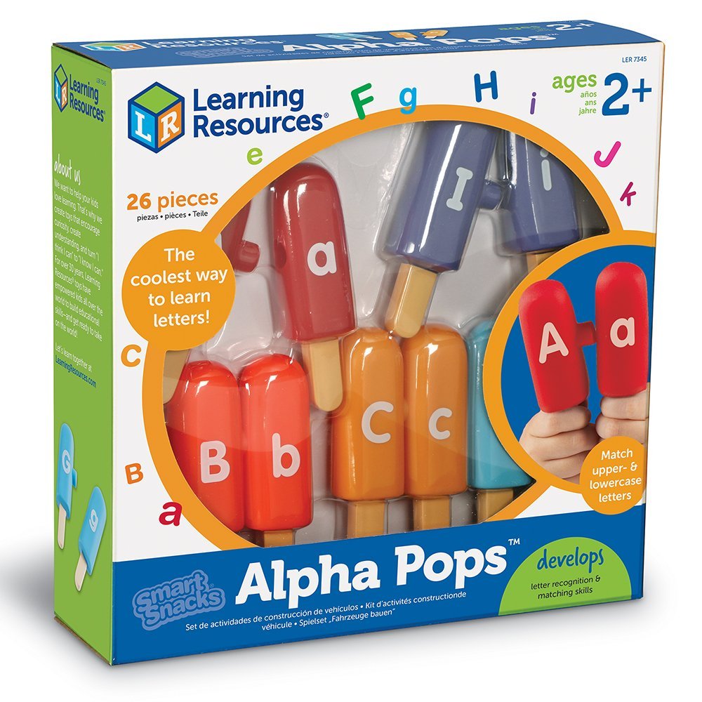 Learning Resources - Smart Snack Alpha Pops ชุดเรียนรู้อักษร A-Z กับไอ ...