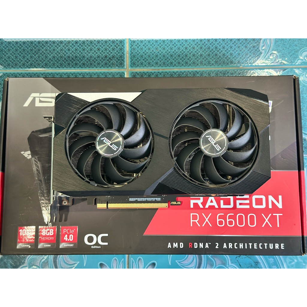 ASUS DUAL RX6600XT 8GB พร้อมใช้งาน อ่านรายละเอียดก่อนสั่งซื้อ (มีของ ...