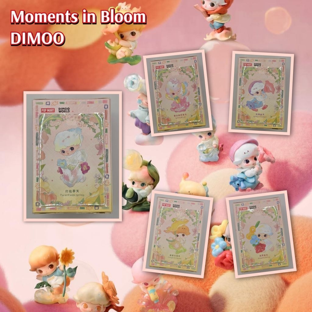 เช็คการ์ด พร้อมส่งจากไทย DIMOO MOMENTS IN BLOOM | Shopee Thailand