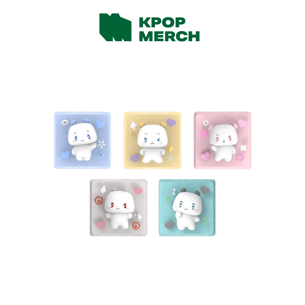 PLAVE - MMMM Baby Room POP-UP in BKK_POINT RESIN KEYCAP | Shopee