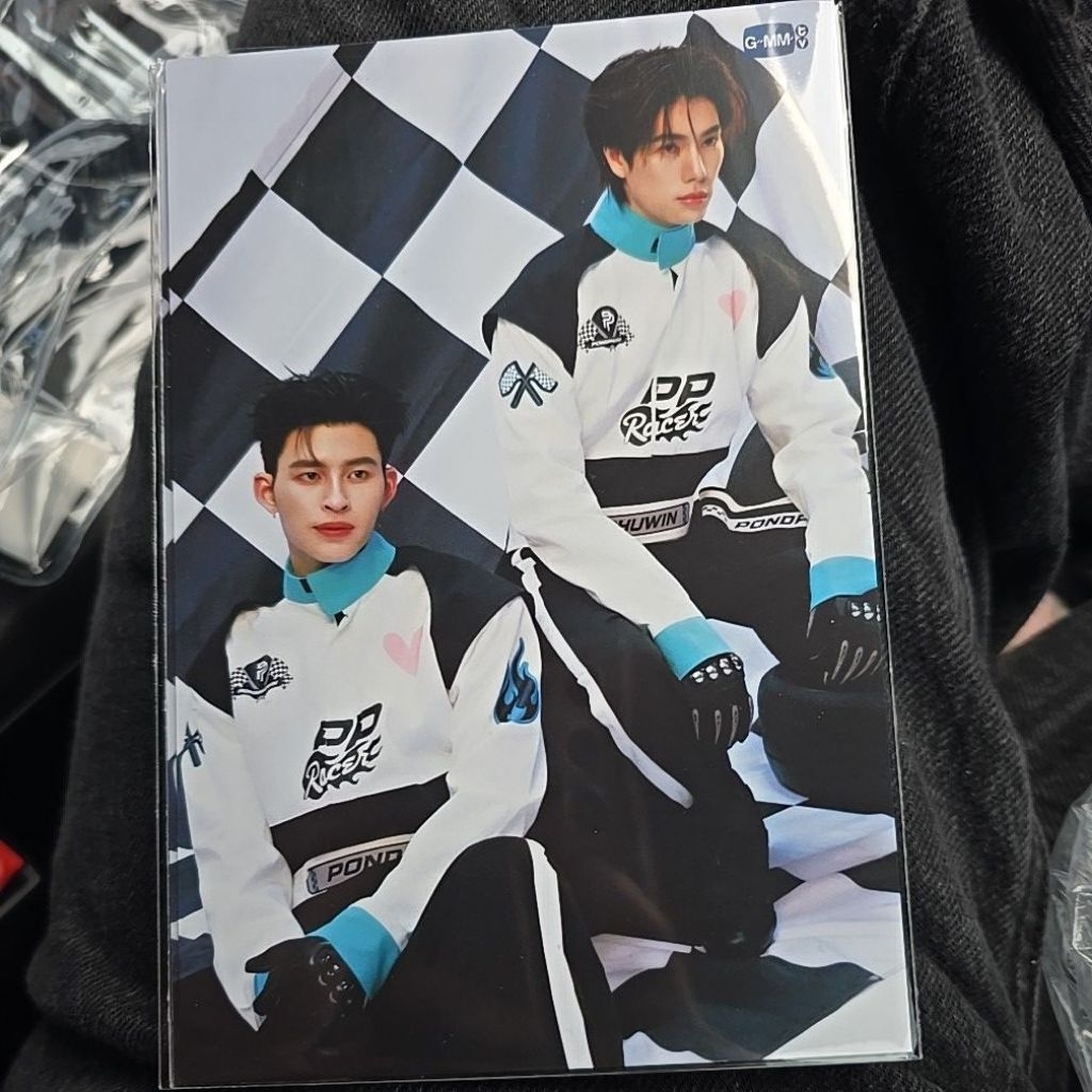 GMMTV LOL2026 Gasha Postcard - ForceBook PondPhuwin JuniorMark