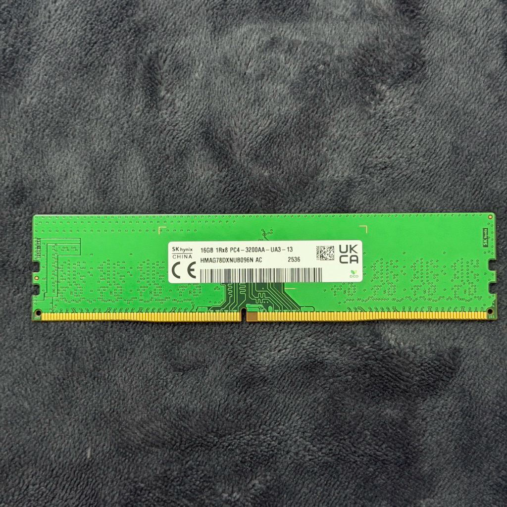 Hynix DDR4 16GB(16GB*1) 3200 CL22 Bulk HMAG78DXNUB096N DIMM (แรมพีซี) Memory RAM (หน่วยความจำ) แรม มือสอง