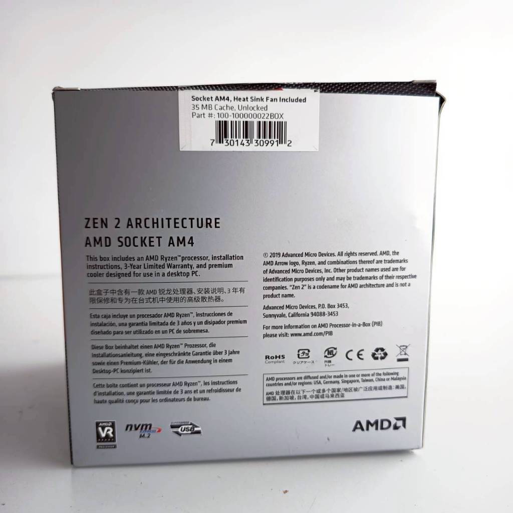 CPU Ryzen 5 3600X ประกัน 2 เดือน | Shopee Thailand