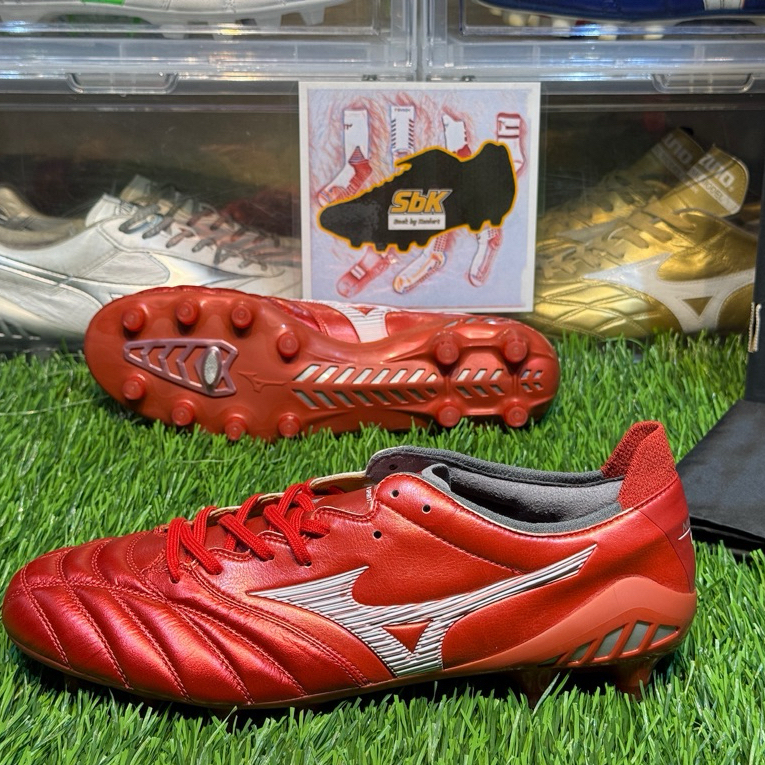 รองเท้าฟุตบอล Mizuno Morelia Neo 3 Passion Red(P1GA228060) Made in