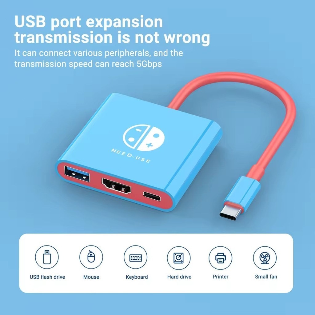 Docking Station ครบพอร์ต รองรับ 4K | Shopee