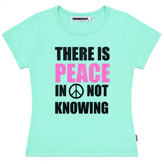 VGH THERE IS PEACE IN NOT BABY TEE